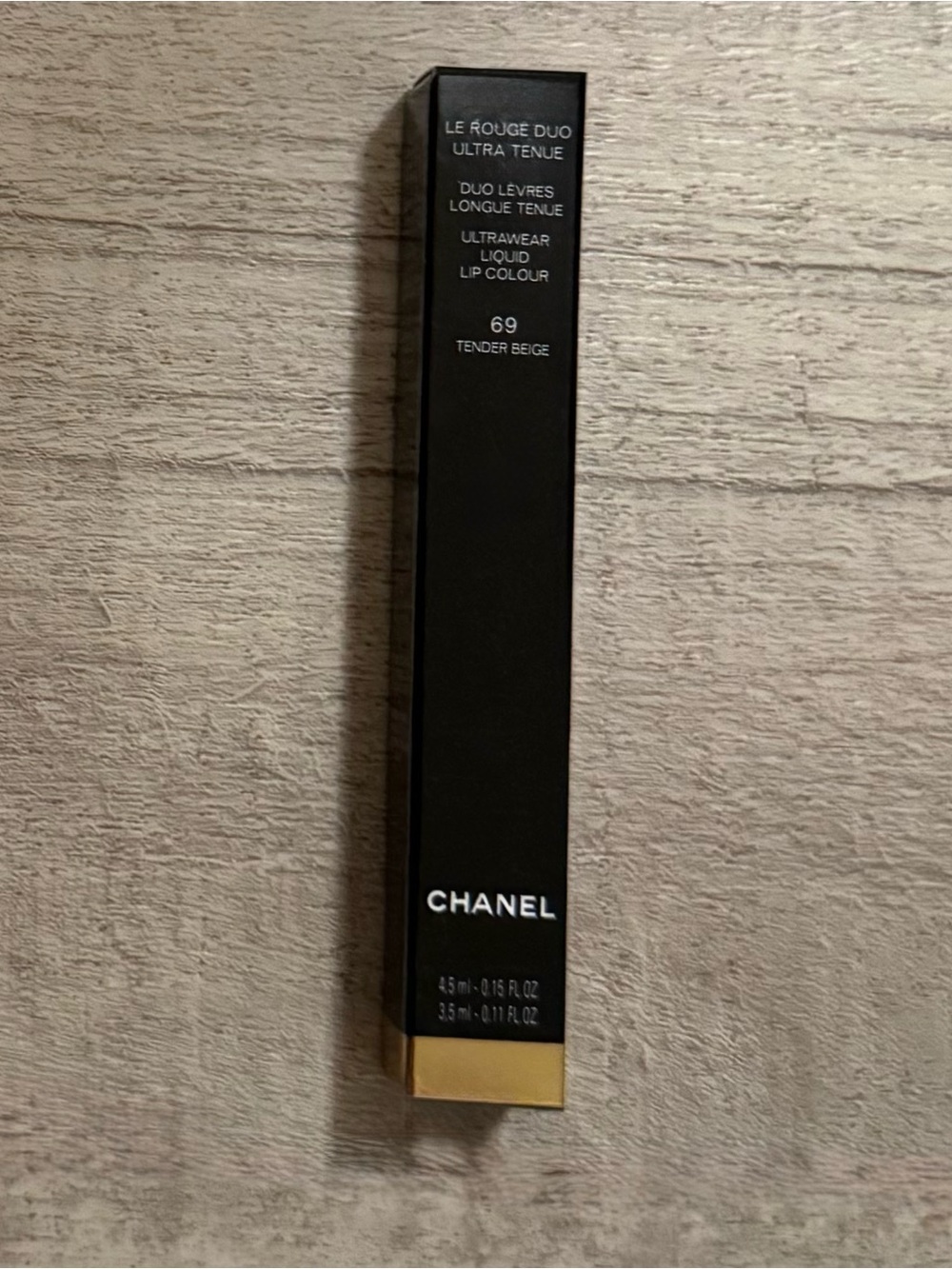 Chanel Le Rouge Duo Ultra Tenue Liquid Lip Colour 69 Tender Beige - Picture 4 of 4